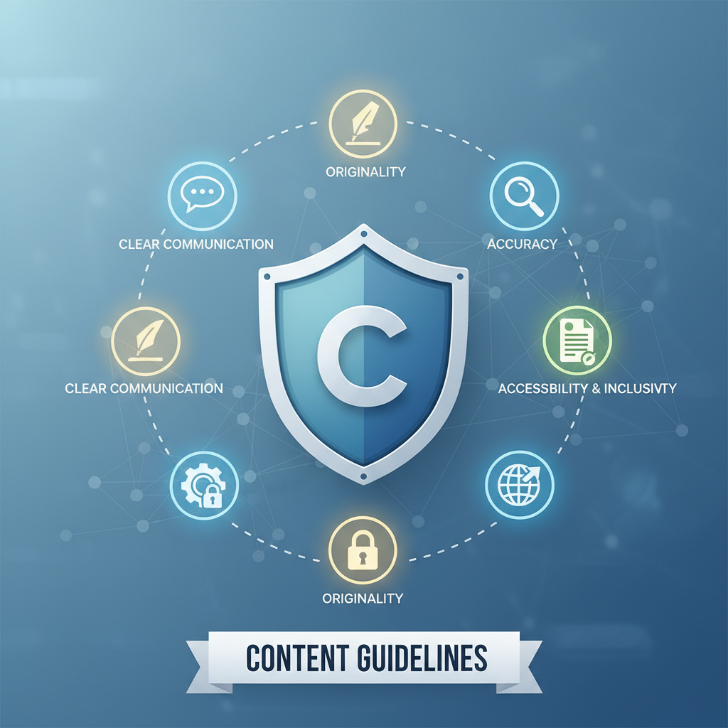 Content licensing and journalism guidelines graphic — The Cryptic Dispatch